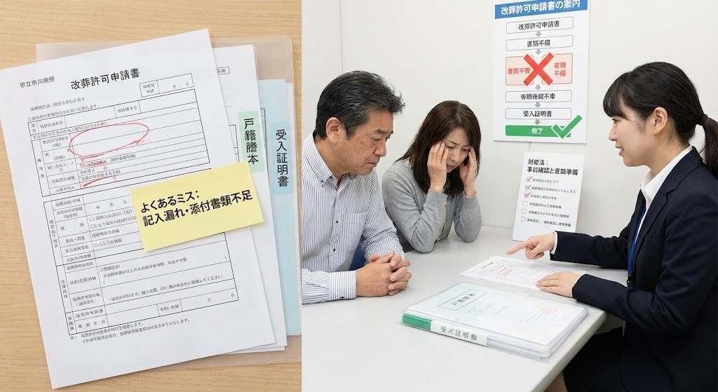 よくあるミスのイメージ