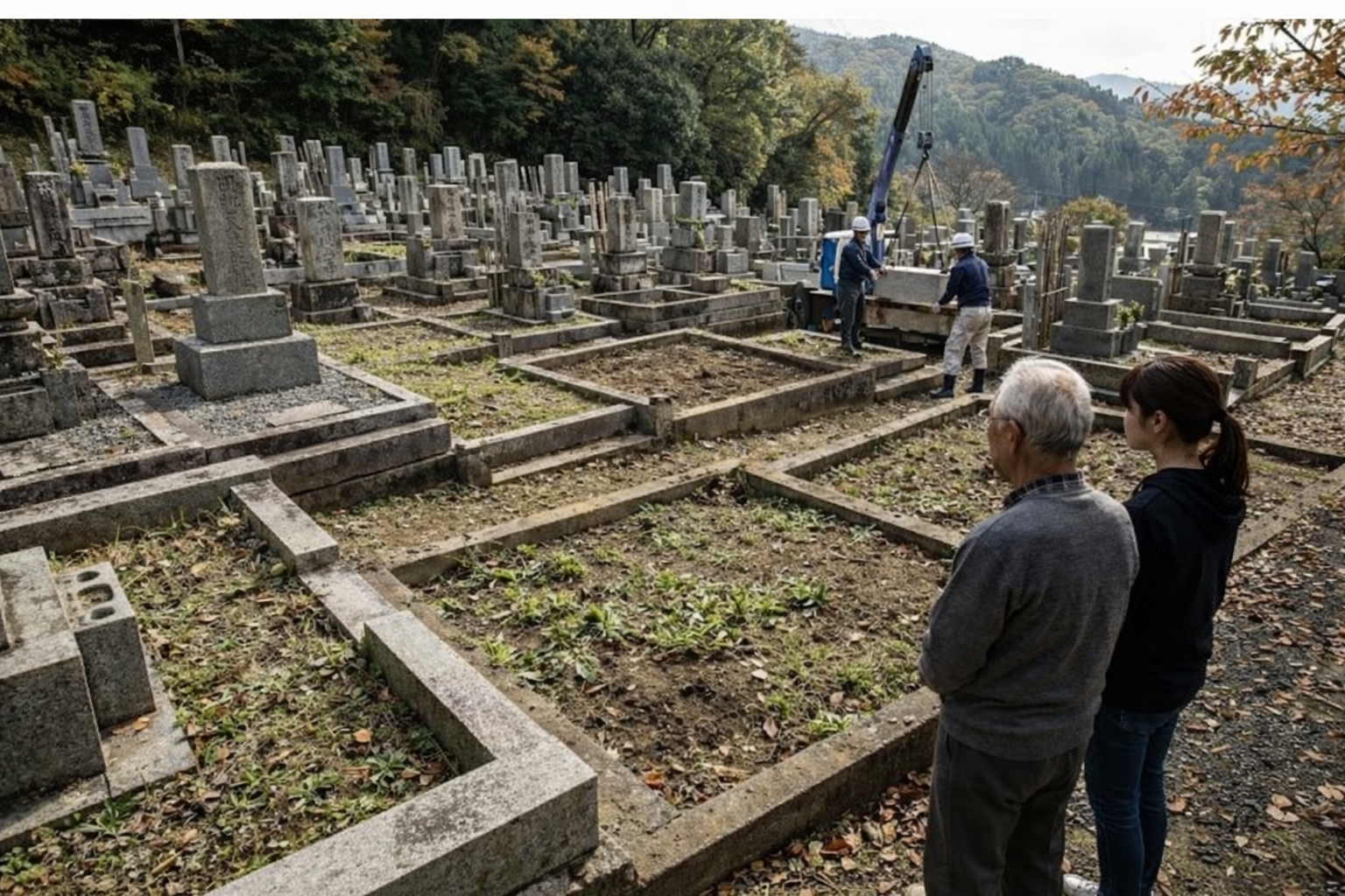 墓じまいが増えている理由 - 社会の変化を表すイメージ
