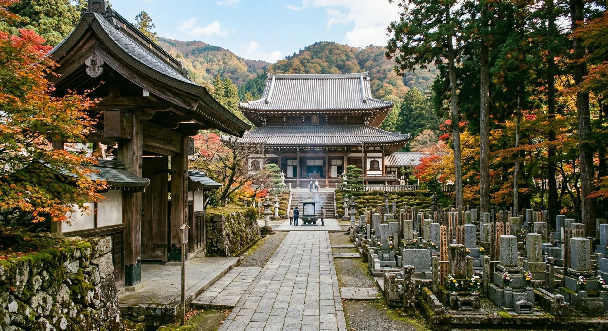 寺院墓地のイメージ写真