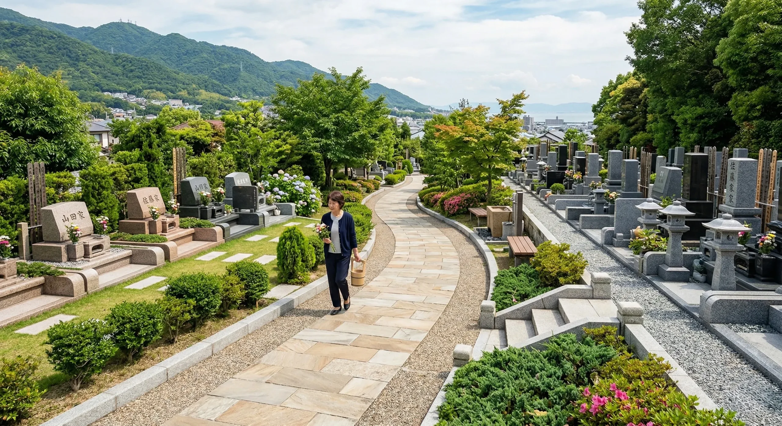 民間霊園のイメージ写真