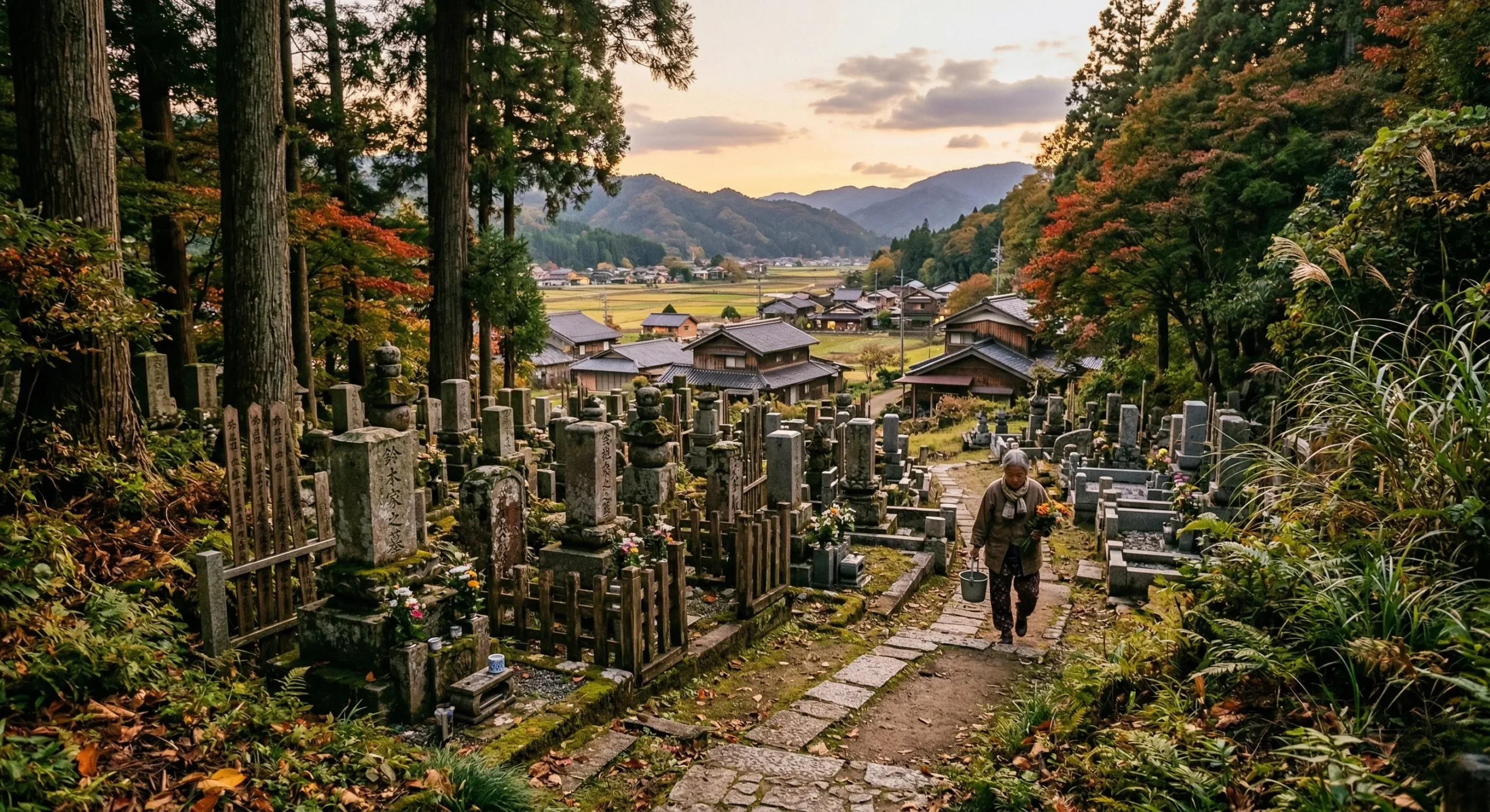 共同墓地のイメージ写真