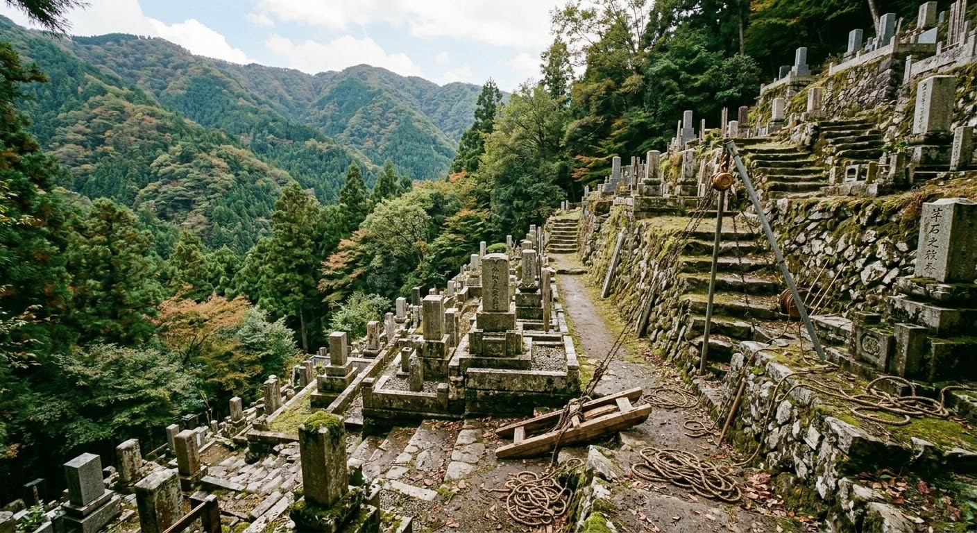 費用が上がりやすい山間部のイメージ写真